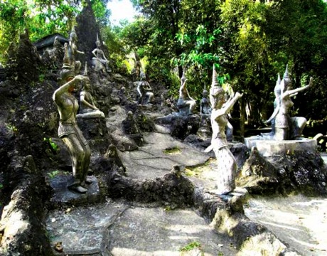 Magic garden dancers
